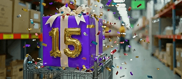 15 дней склада в подарок